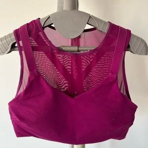 athleta sports bra - purple - XS